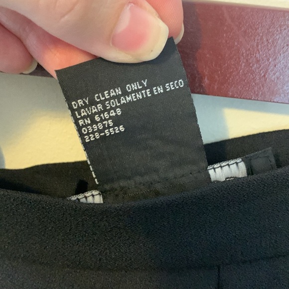 NWT Adolfo Atelier Black Midi Skirt Size 16 - Picture 4 of 6